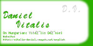 daniel vitalis business card